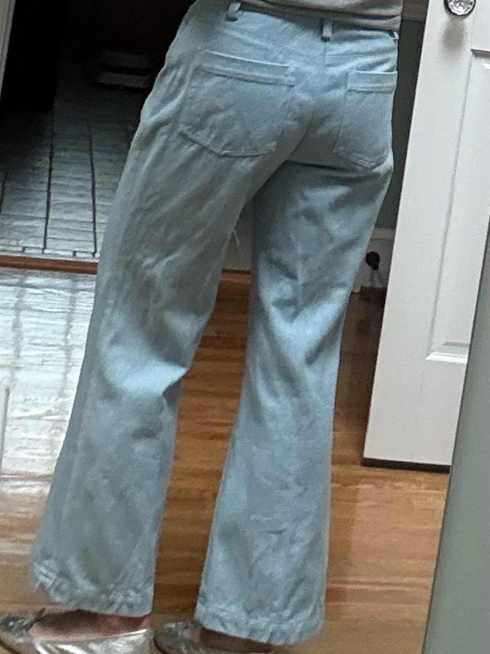 Vince Light Blue Wide-Leg Jeans